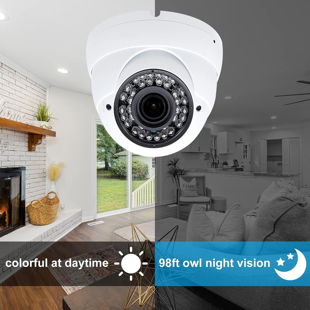 Anpviz 2MP Analog CCTV Camera 1080P HD 4-in-1(TVI/AHD/CVI/960H CVBS)