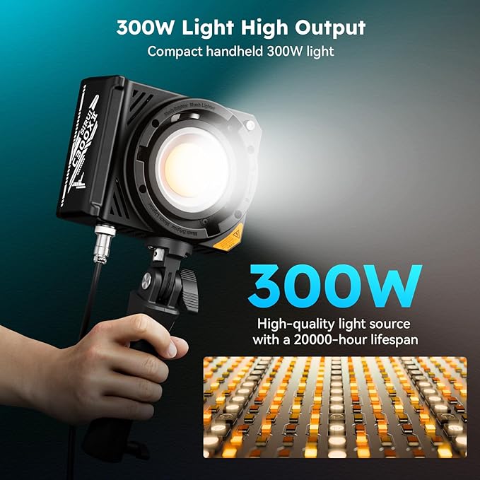SIRUI C300XII 310W Portable LED Video Light