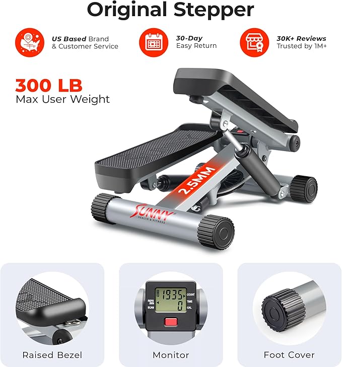 Sunny Health & Fitness Mini Stepper