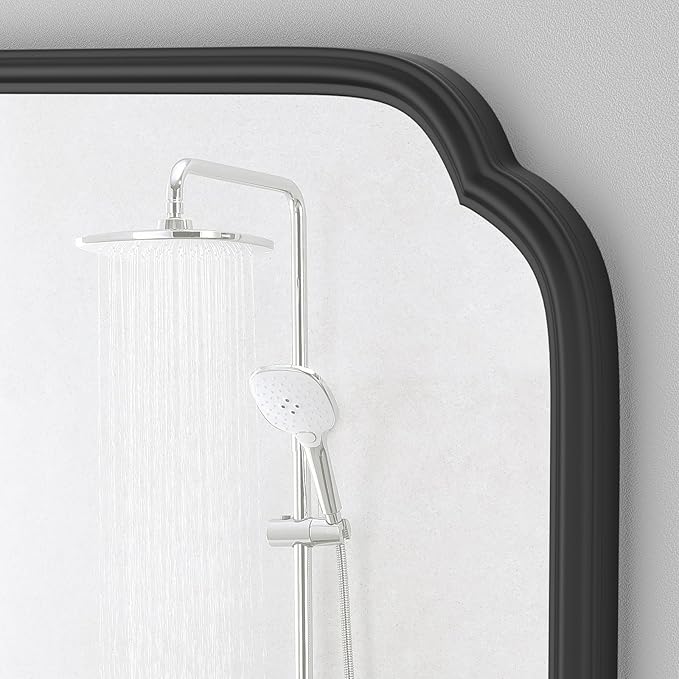 Matte Black Bathroom Vanity Mirror