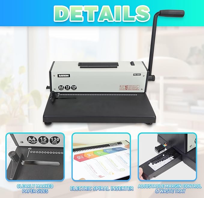Rayson PD-1501 Coil Binding Machine
