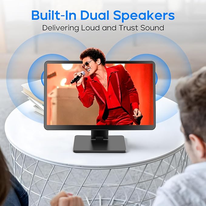 Touch Screen Monitor with Case, ROADOM 10.1’’ Raspberry Pi Screen, IPS FHD
