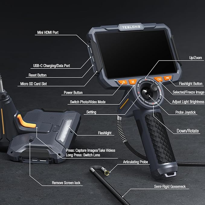 360 Articulating Borescope