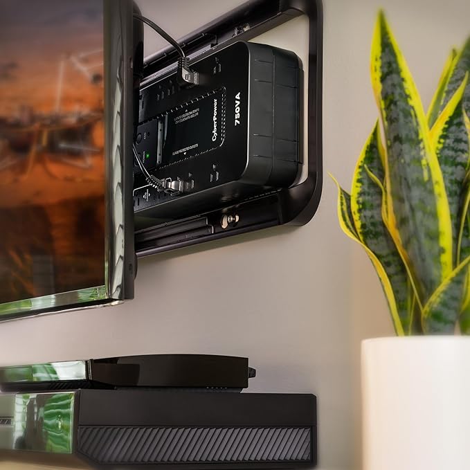 CyberPower EC750G Ecologic Battery Backup & Surge Protector UPS System
