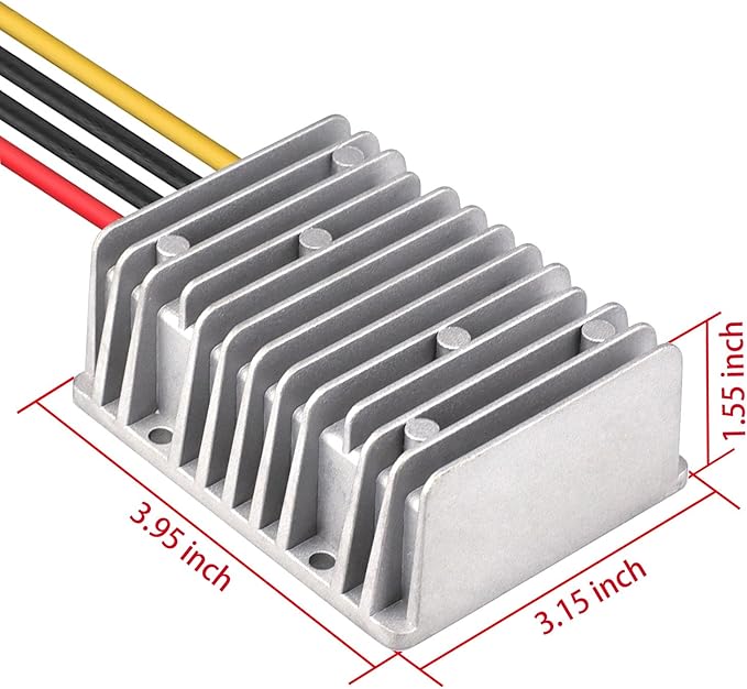 Cllena DC/DC 12V to 24V Boost Converter 25A 600W Step Up Voltage Regulator