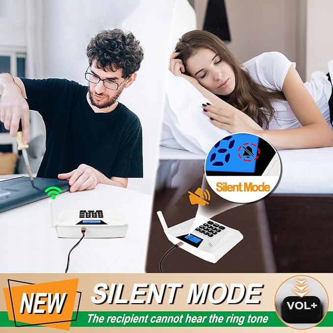 Intercoms Wireless for Home, Hands Free Intercom Upgrade, Full Duplex Two Way