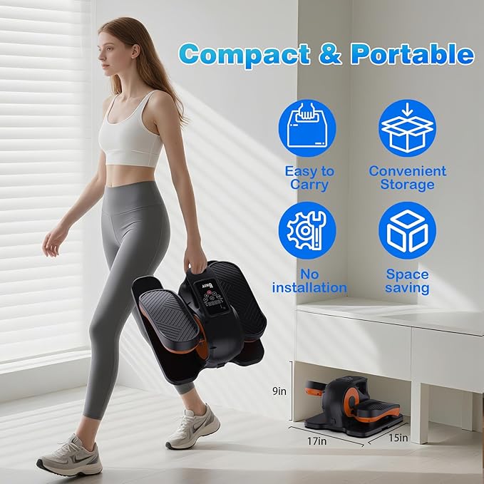 Under Desk Elliptical Machine, Electric Under-Desk Elliptical