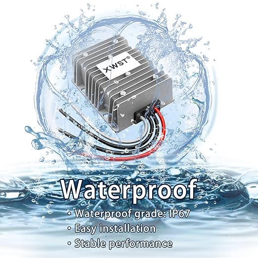 DC DC Stabilizer 9V-36V to 12V Boost Buck Converter 30A 360W Waterproof