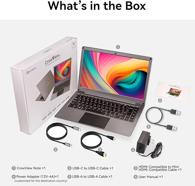 ELECROW 14 Inch Portable Monitor