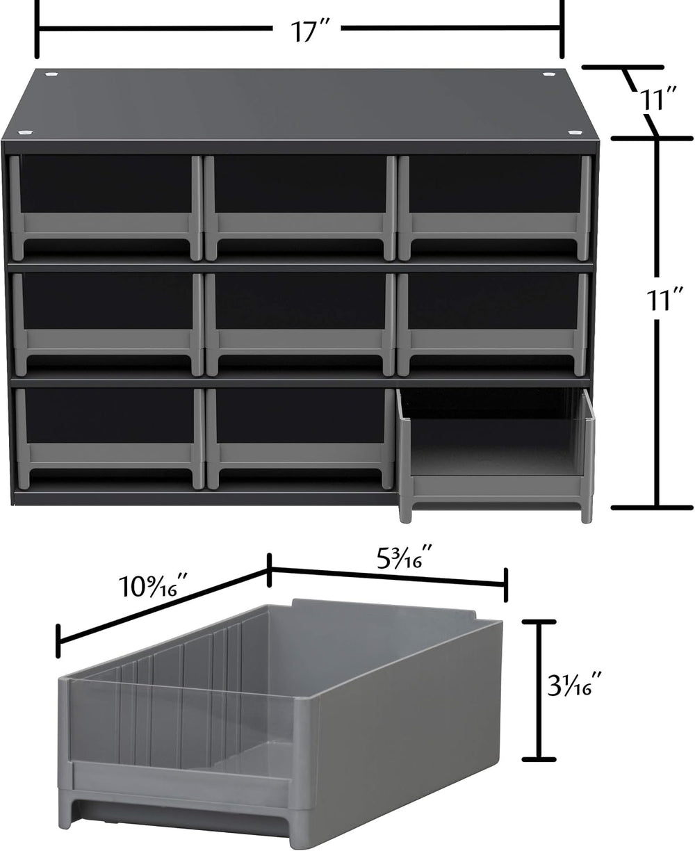 Akro-Mils 19909 Steel Parts Garage Storage Cabinet Organizer for Small Hardwa...