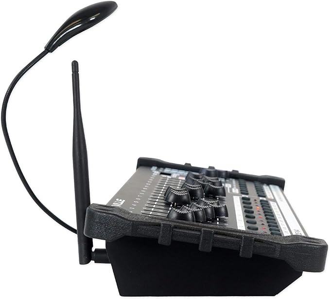 Rockville ROCKFORCE W4 384 Channel Wireless DMX Lighting Controller, MIDI