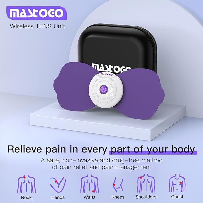 Wireless TENS & EMS Unit Back Pain Relief Massager