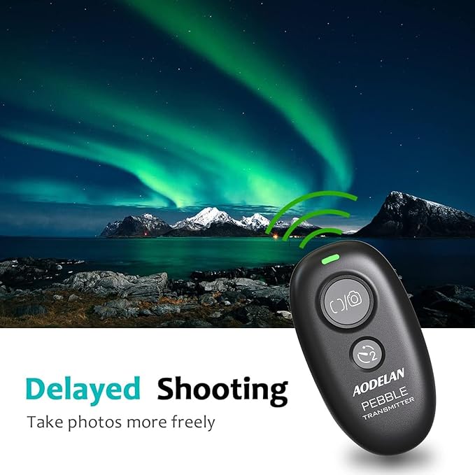 AODELAN Wireless Shutter Release Remote Control