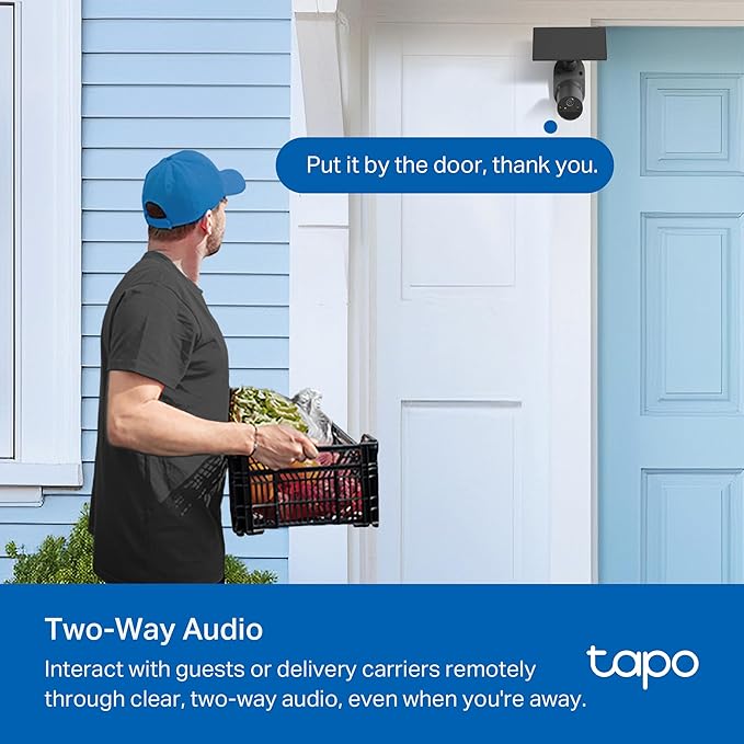 Tapo SolarCam 1080p Outdoor Wireless Security Camera
