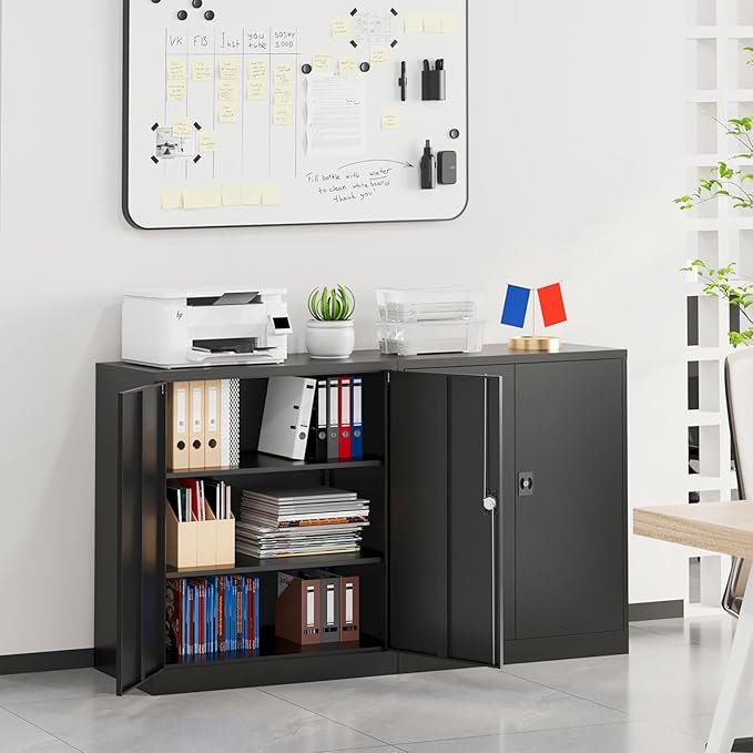 SISESOL Small Metal Storage Cabinet