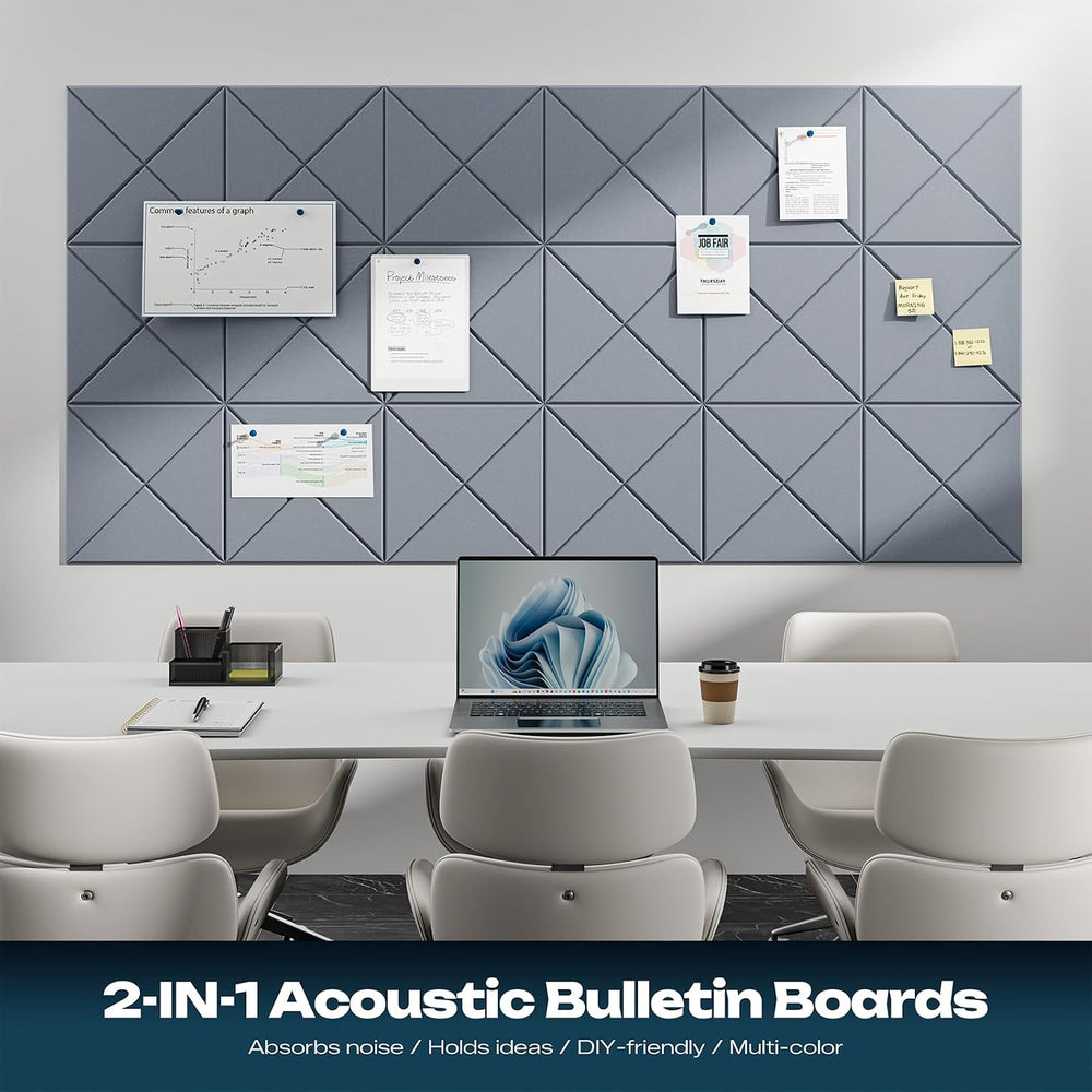 Sonicism 22 Pack X-Lined Acoustic Panels