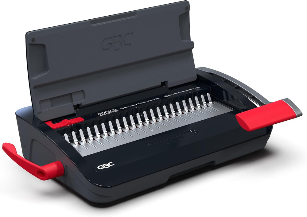 GBC Binding Machine, CB12 CombBind Punch and Bind Machine, Punches 12 Sheets