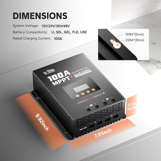 LiTime MPPT Solar Charge Controller