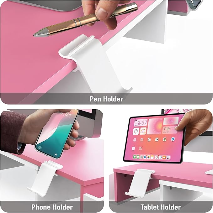 Simple Houseware Desk Dual Monitor Stand Riser