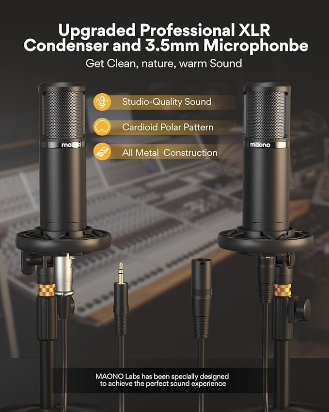 MAONO-MaonoCaster-Podcast Equipment Bundle