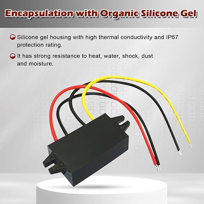 DC 12V Step Up to 24V Boost Converter 15A 360W DC Voltage Regulator Power