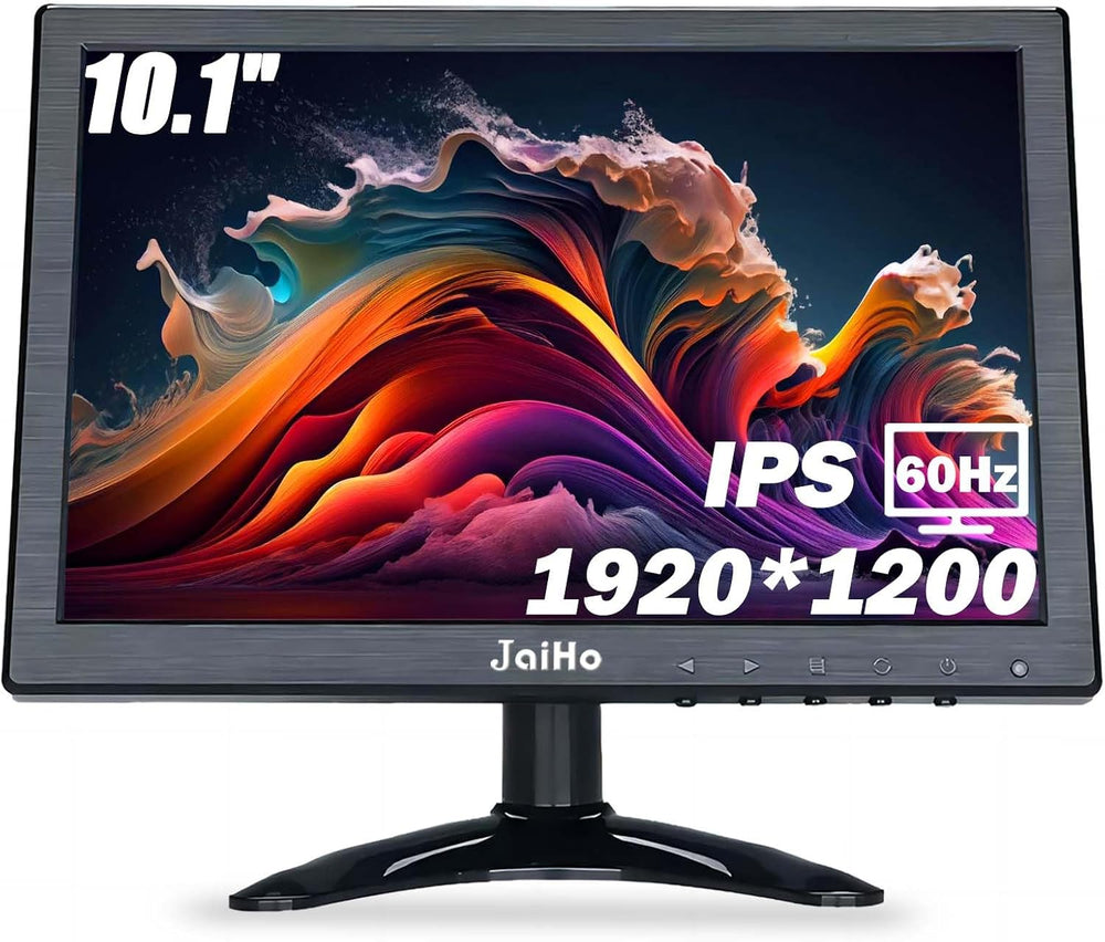 JaiHo 10.1 Inch Small IPS Monitor 19201200 Resolution 60Hz HD Display Screen