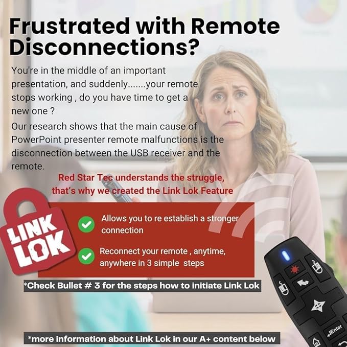 PR-820 Wireless Presentation Clicker