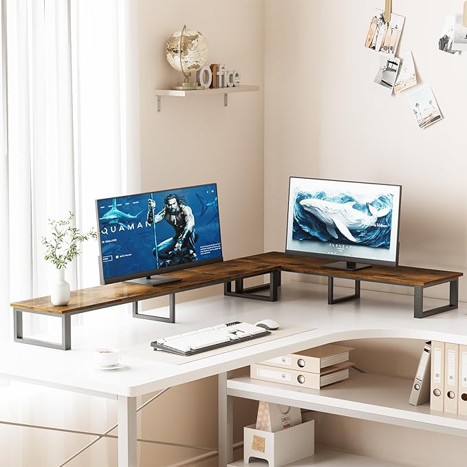 aboxoo 59" Large TV Riser Stand