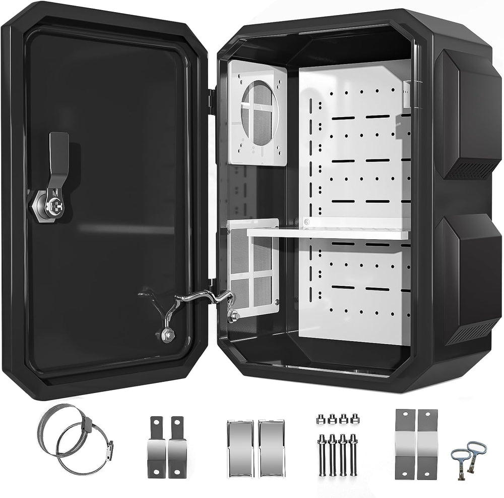 Outdoor Electrical Box, Cold-Rolled Steel Plate, Aluminum Alloy Back Beam