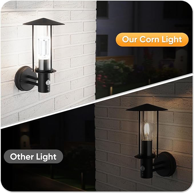 6 Pack 36W Corn LED Light Bulb, Fanless E26/E39 Medium/Large Mogul Base LED Cob