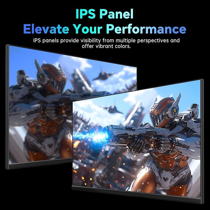 KTC 24.5 Inch FHD 100Hz IPS Computer Monitor, 1080P Eye Care PC Gaming Monitor