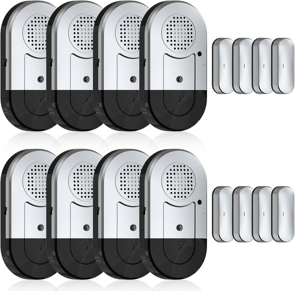 Sanjie Door Alarms When Opened, Door Window Alarm Sensors (8 Pack)
