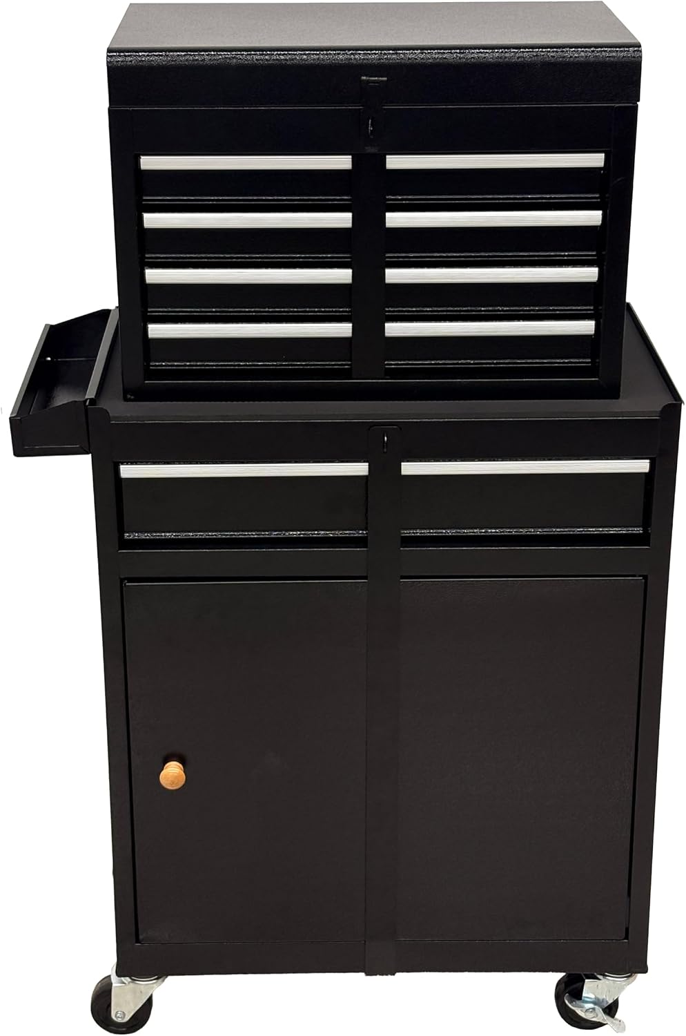5-Drawer Rolling Tool Chest with Lock, 2-in-1 Detachable Metal