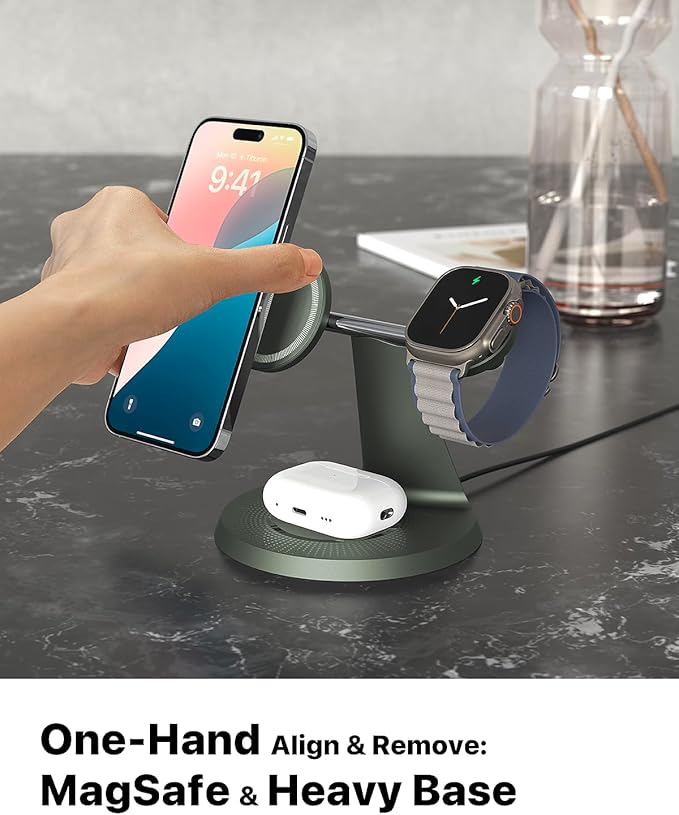 3 in 1 Wireless Charging Station