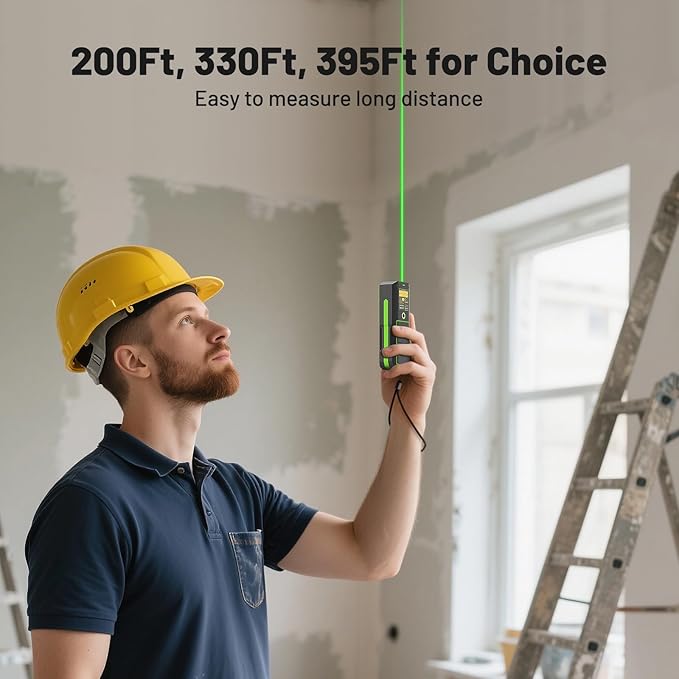 Huepar 330Ft Green Laser Measurement Tool
