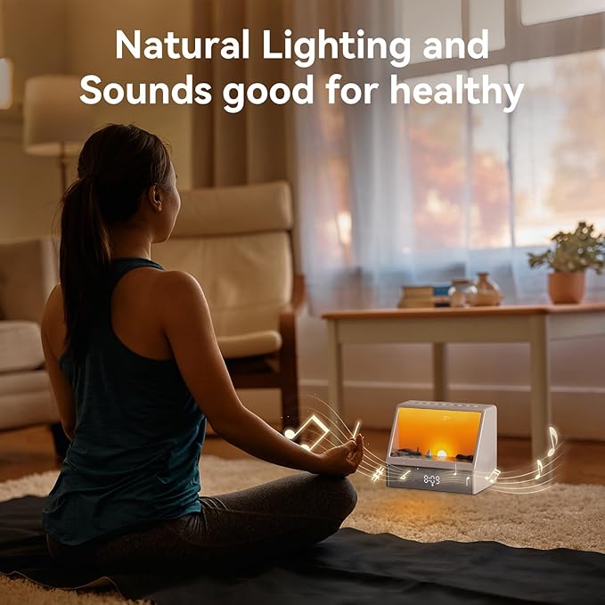 Sunrise Alarm Clock with Sound Machine