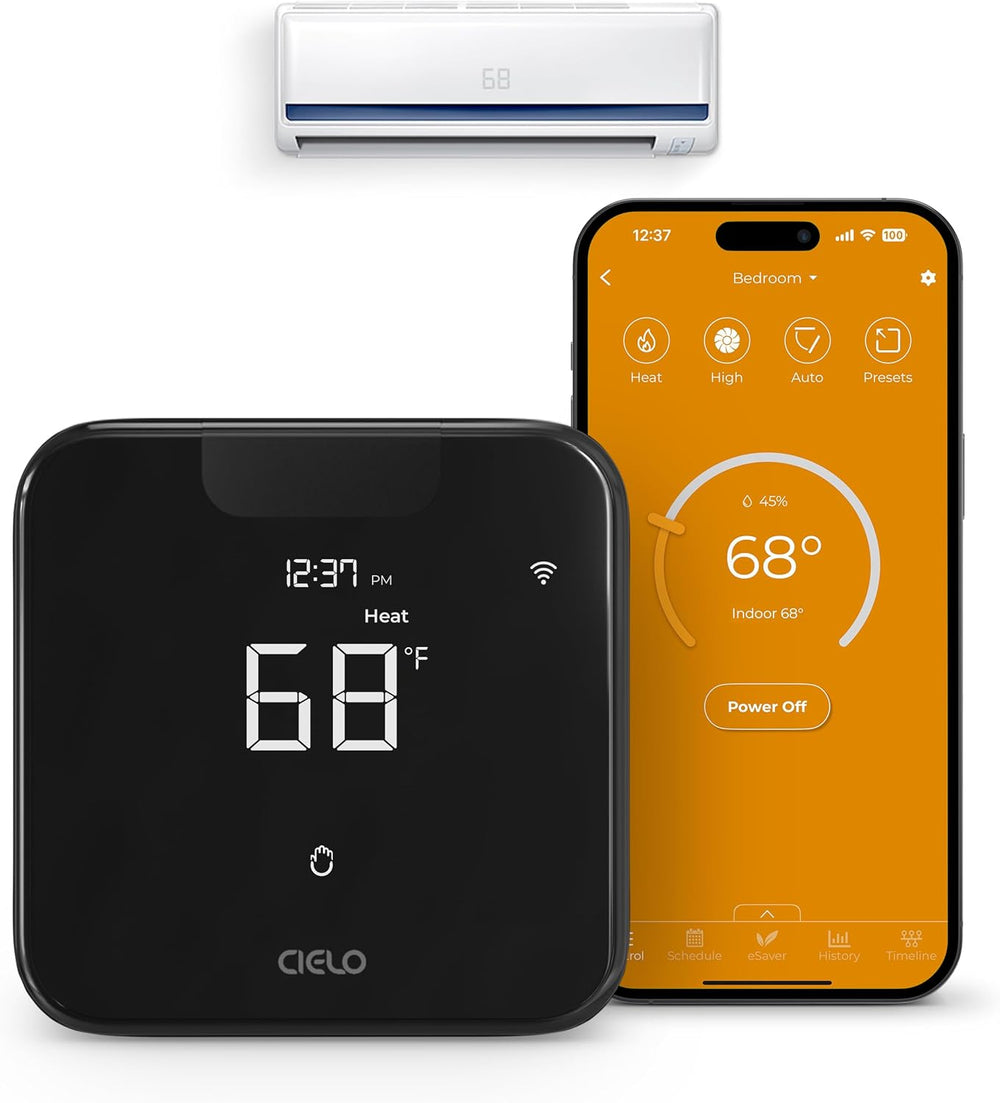 Breez Max | ENERGY STAR CERTIFIED Smart AC Controller | WiFi Thermostat