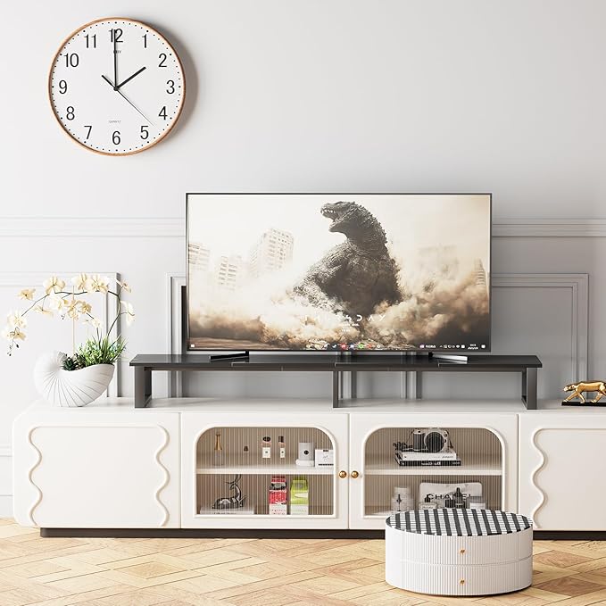 aboxoo 59" Large TV Riser Stand
