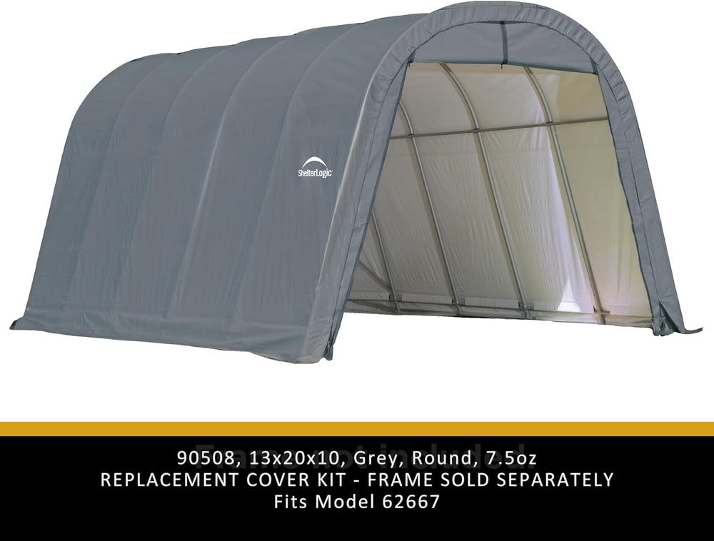 ShelterLogic Replacement Cover Roundtop 13 x 20 x 10 ft., Cover Kit 90508 for...