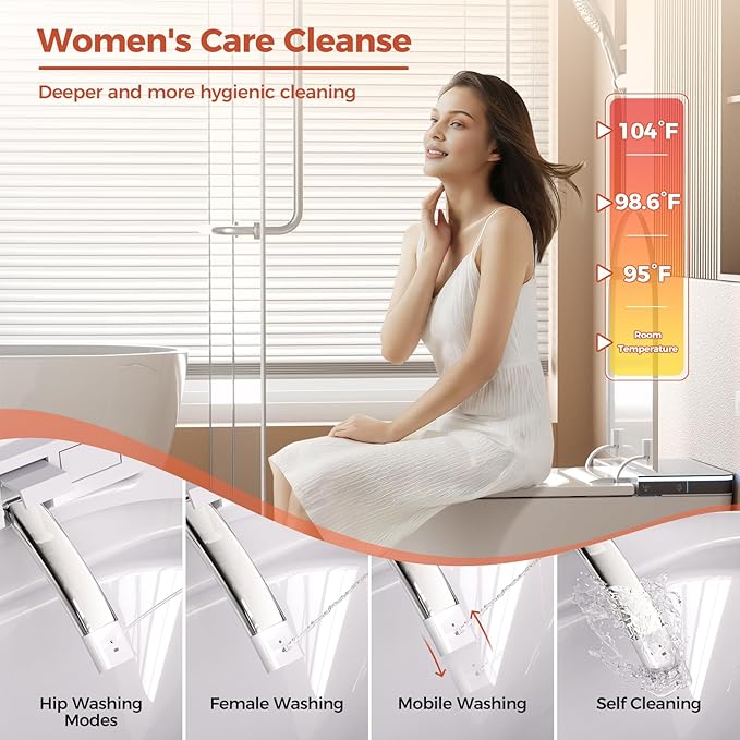 BAYTINA Smart Toilet, One Piece Toilet