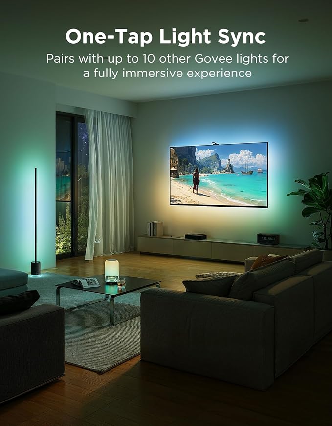 Govee TV Backlight 3 Pro with HDR Triple Camera, 11.8ft 5-in-1 RGBWWIC LED