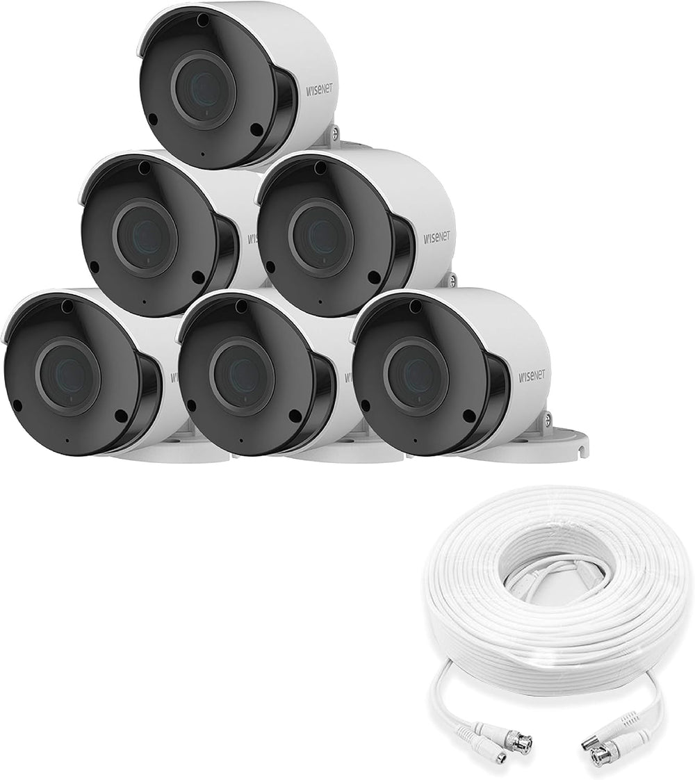 Wisenet SDC-89445BF/89447BF 5MP CCTV Surveillance Weatherproof Bullet Securit...