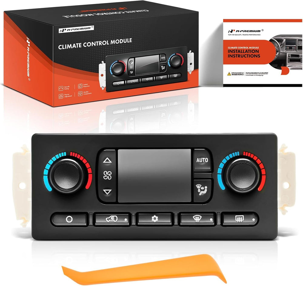 A-Premium Automatic Climate Control Module A/C & Heater Control Panel Com...