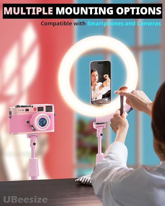 UBeesize Upgraded 12'' Ring Light