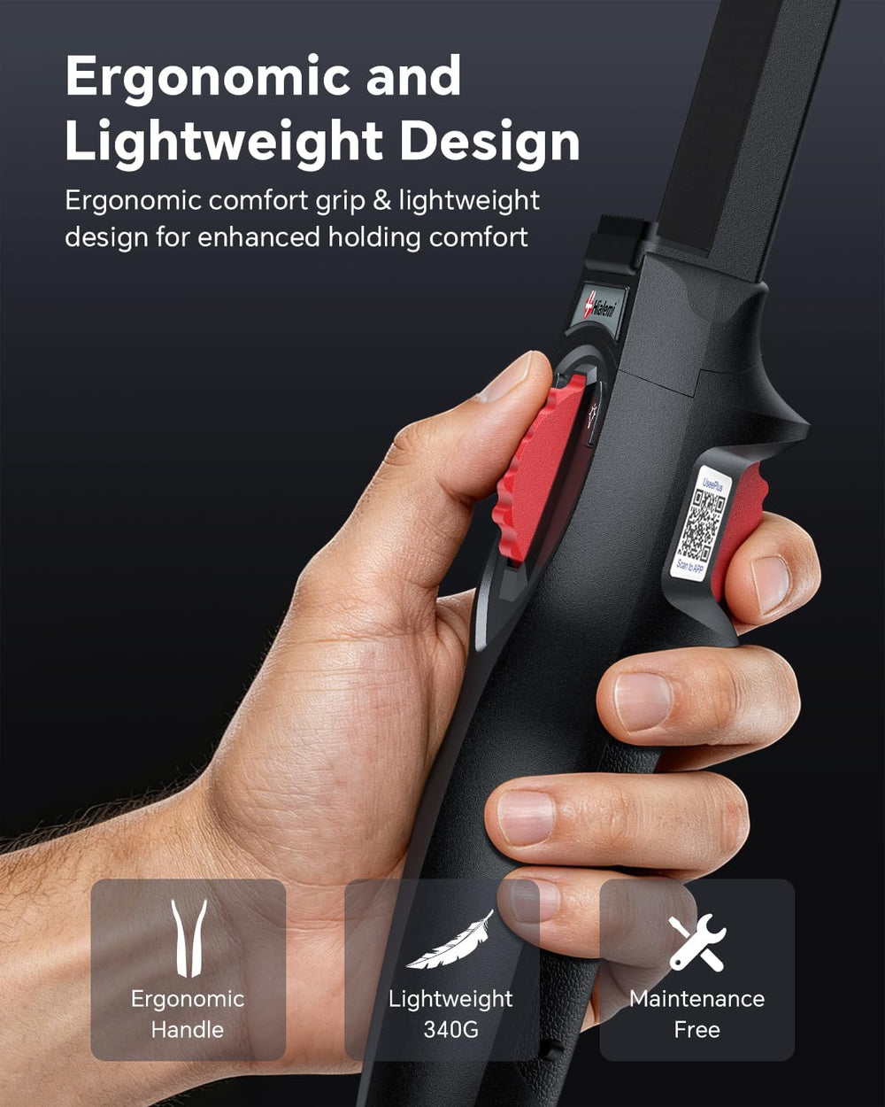2-Way Articulating Borescope, Phone Endoscope Camera with Light