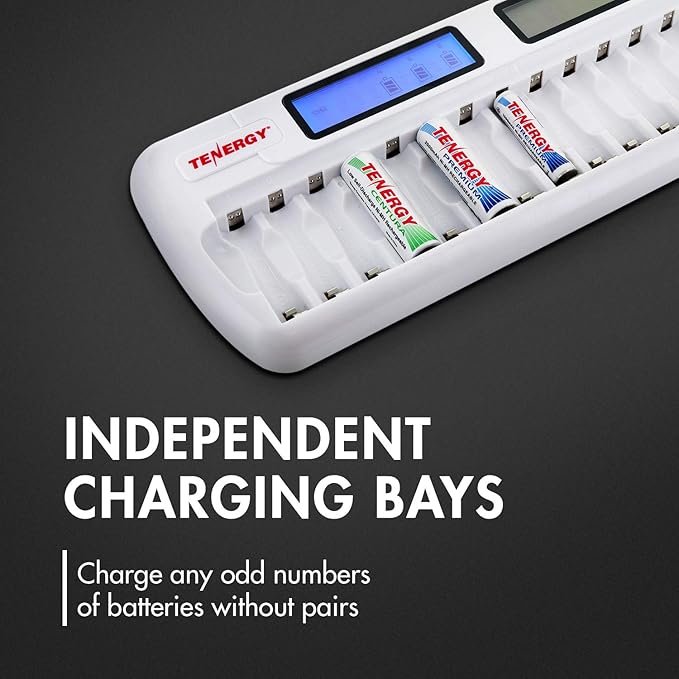Tenergy TN438 16 Bay Battery Charger