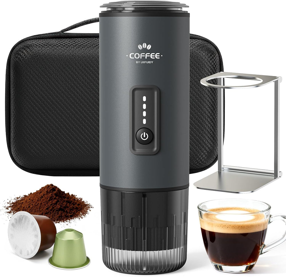 Portable Coffee Maker, 3 in 1 Electric Espresso Machine Set, Rechargeable
