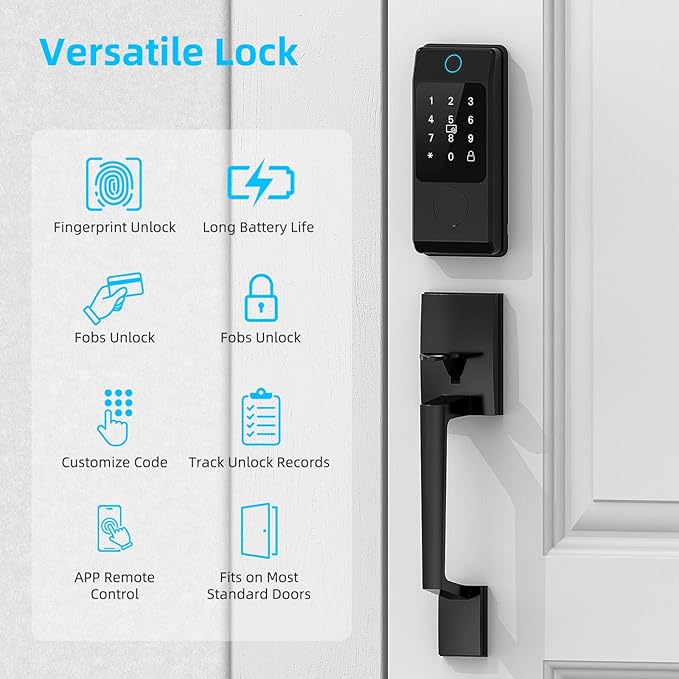 Miuedo WiFi Front Door Lock Sets
