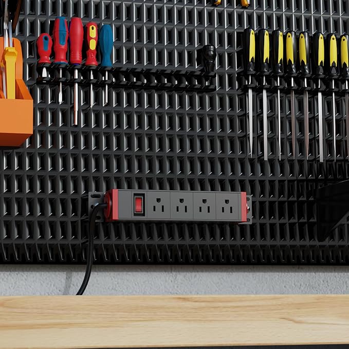 10 inch Rack Mount Power Strips PDU 4 Outlets
