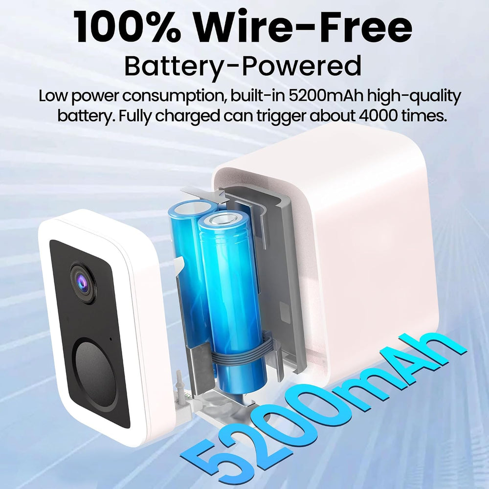2K Security Cameras Wireless Outdoor, Integrated Spotlight & Siren, AI Mo...